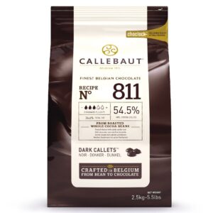 Tume kuvertüür Callebaut 54,5%, 250g