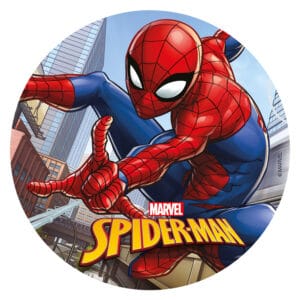 Ämblikmees / Spiderman – söödav vahvlipilt, 20 cm