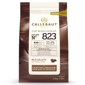 Piimašokolaadi kuvertüür Callebaut 33,6%, 250g