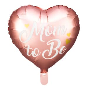 Mom to Be – roosa fooliumist õhupall, 35 cm