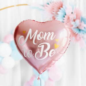 Mom to Be – roosa fooliumist õhupall, 35 cm