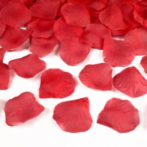 Punased roosi kroonlehed, 100 tk