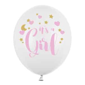It’s a Girl õhupallid 30 cm, 6 tk