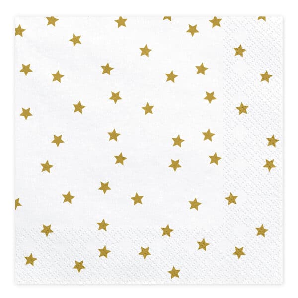 kuldsete tähtedega salvrätid