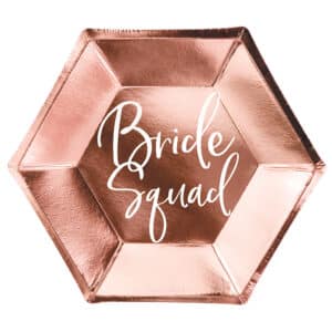 Bride Squad – taldrikud 23 cm, 6 tk