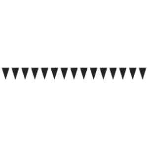 Mustad lipud kriidiga kirjutamiseks, 274 cm