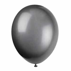 Mustad õhupallid 30 cm, 10 tk