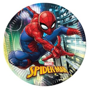 Spiderman Team Up – taldrikud 23 cm, 8 tk
