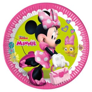 Minnie Happy Helpers – taldrikud 23 cm, 8 tk