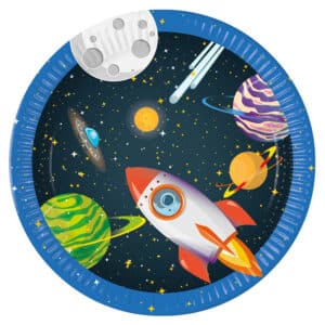 Kosmos – taldrikud 23 cm, 8 tk