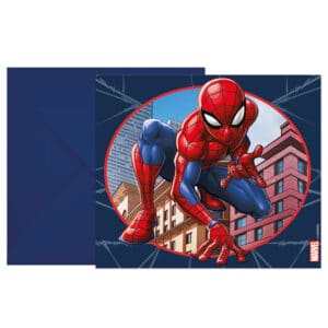 Spiderman Crime Fighter – kutsed, 6 tk