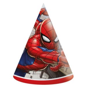 Spiderman Crime Fighter – peomütsid, 6 tk