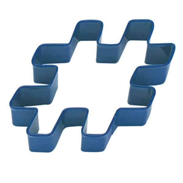 hashtag-küpsisevorm