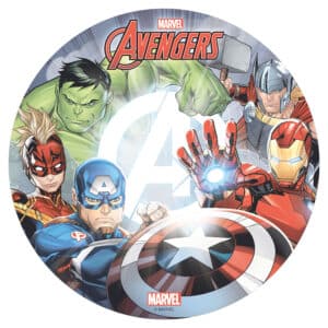 Avengers – söödav vahvlipilt, 20 cm