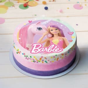 Barbie, 20 cm – söödav vahvlipilt
