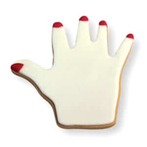 Käsi – suhkrumassi-/küpsisevormid, 2 tk