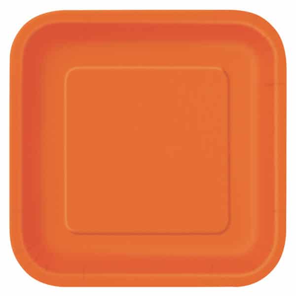 oranzid taldrikud