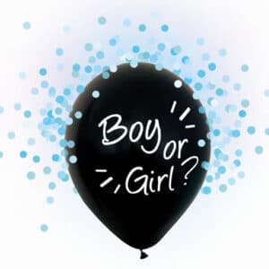 Boy or Girl? – õhupallid helesiniste litritega, 4 tk