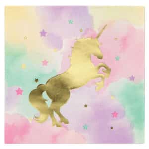 Unicorn Sparkle – salvrätid, 16 tk