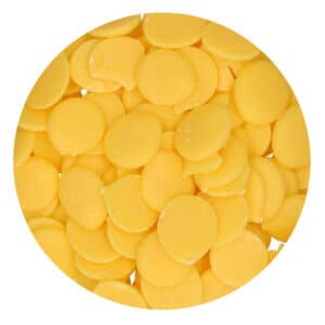 Sidrunimaitselised kollased glasuurinööbid FunCakes, 250g