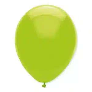 Laimirohelised õhupallid 30 cm, 6 tk