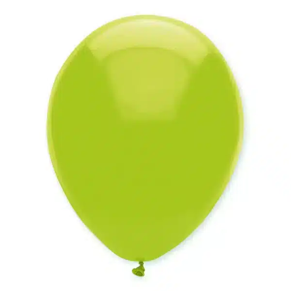 Laimirohelised õhupallid, 6 tk