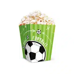 Jalgpall – popcorni topsid, 6 tk