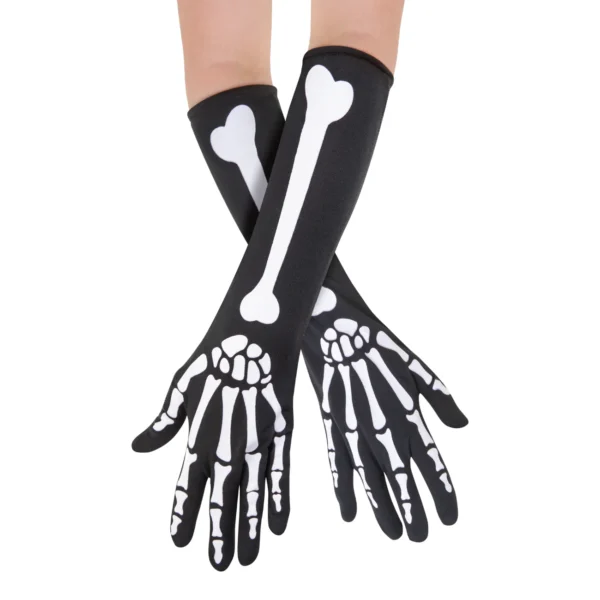 Skeleti pikad kindad