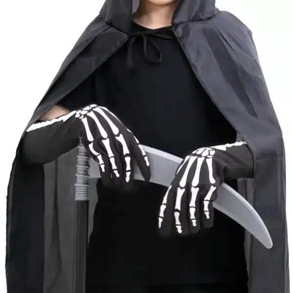 Skeleti pikad kindad