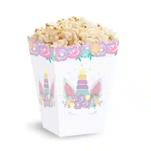 Ükssarvik – popcorni topsid, 6 tk