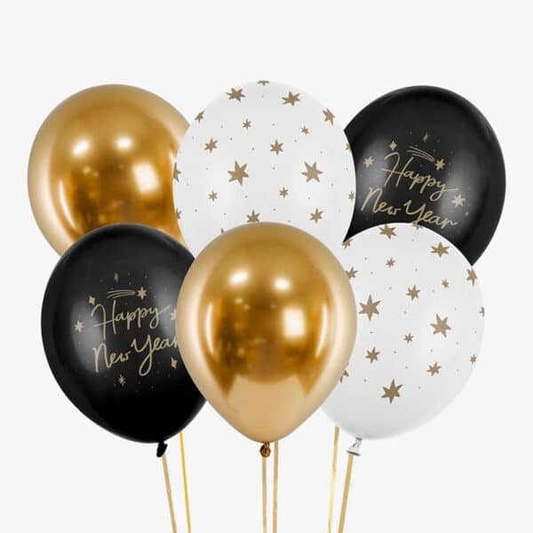 Happy New Year õhupallid