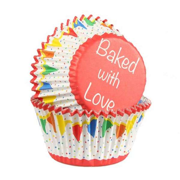 Erksad lipukesed muffinipaberid