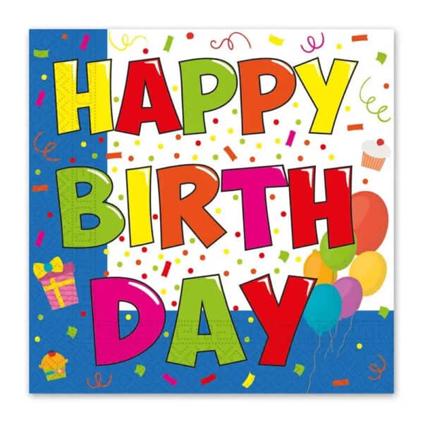 Happy Birthday salvrätid