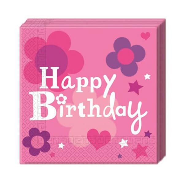 Happy Birthday Girl salvrätid