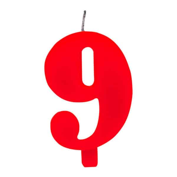 Punane säraküünal nr.9