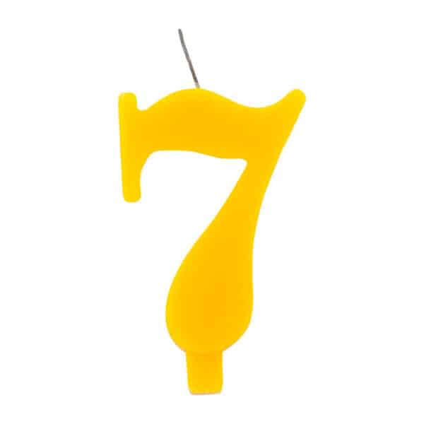 Kollane säraküünal nr.7