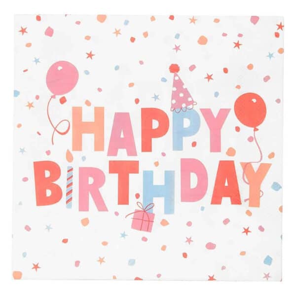 Happy Birthday salvrätid