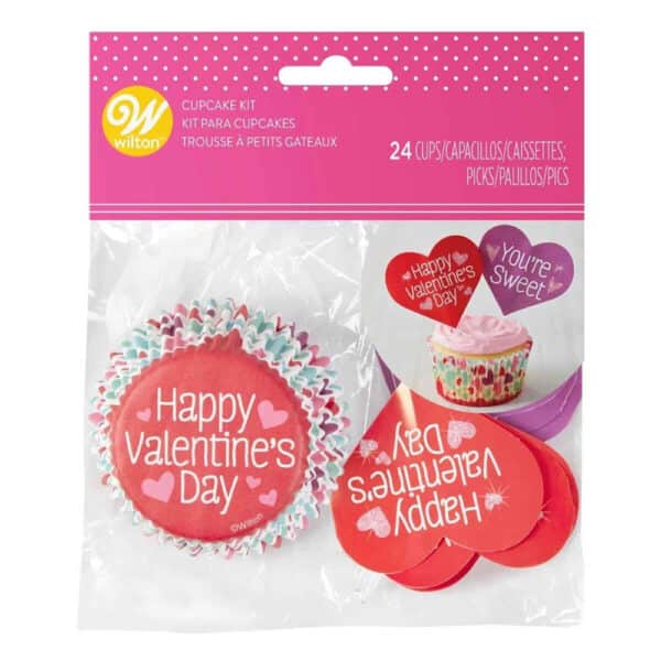 Valentine muffinivormid ja kaunistustikud