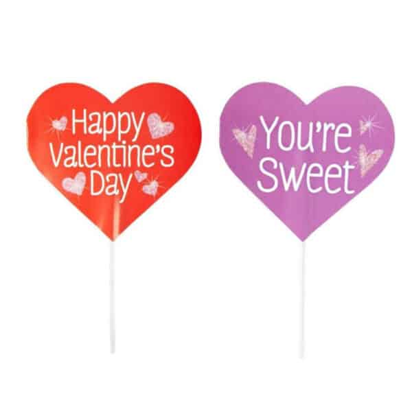Valentine muffinivormid ja kaunistustikud
