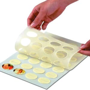 Ovaalsete šokolaadiketaste silikoonvorm